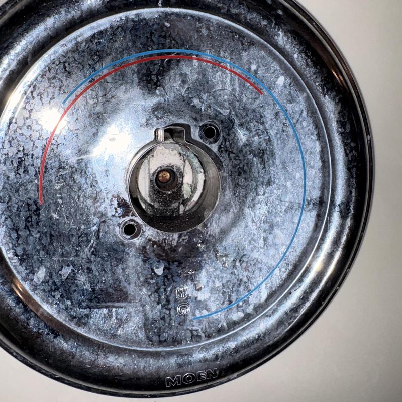 Moen Positemp valve corrosion and cartridge slot