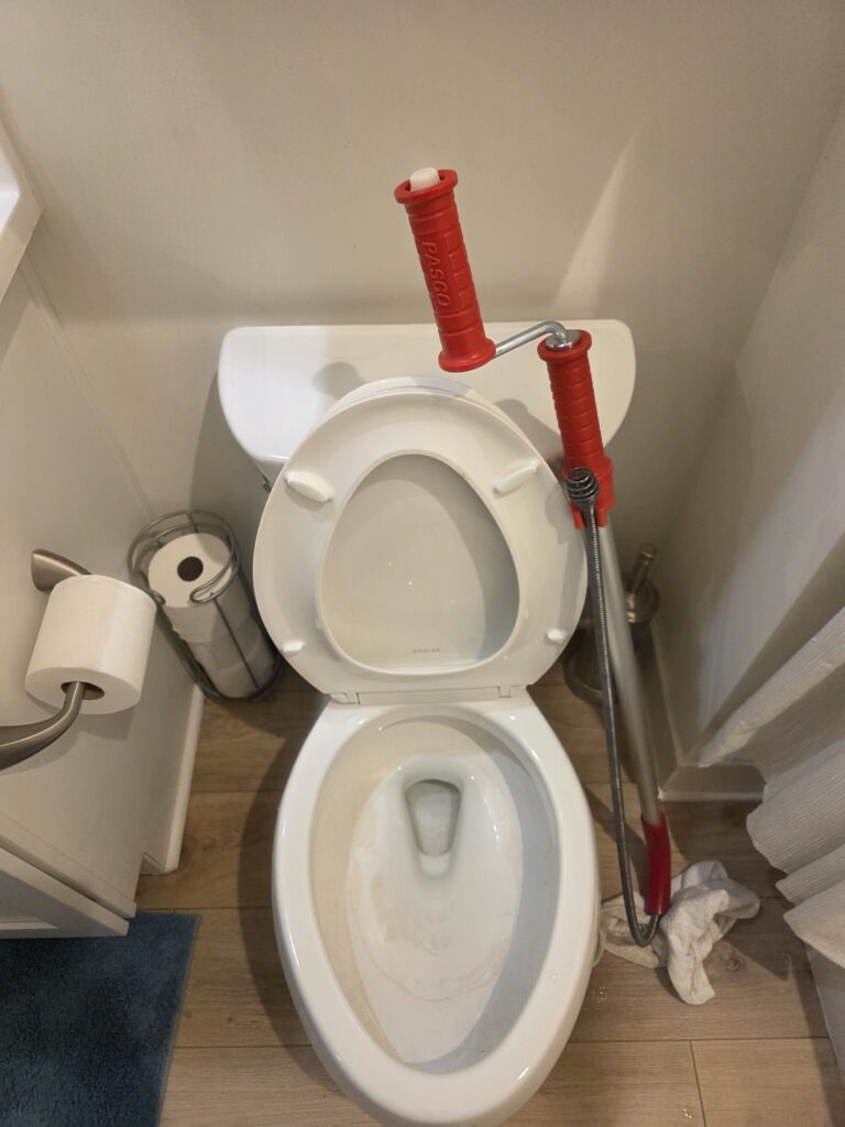 Toilet blockage - Queen Creek, Arizona